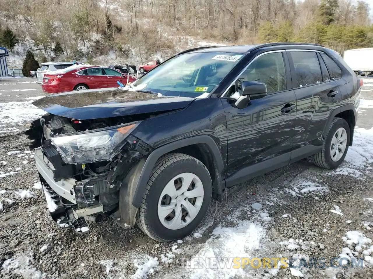 1 Фотография поврежденного автомобиля JTMF1RFVXKJ009512 TOYOTA RAV4 2019
