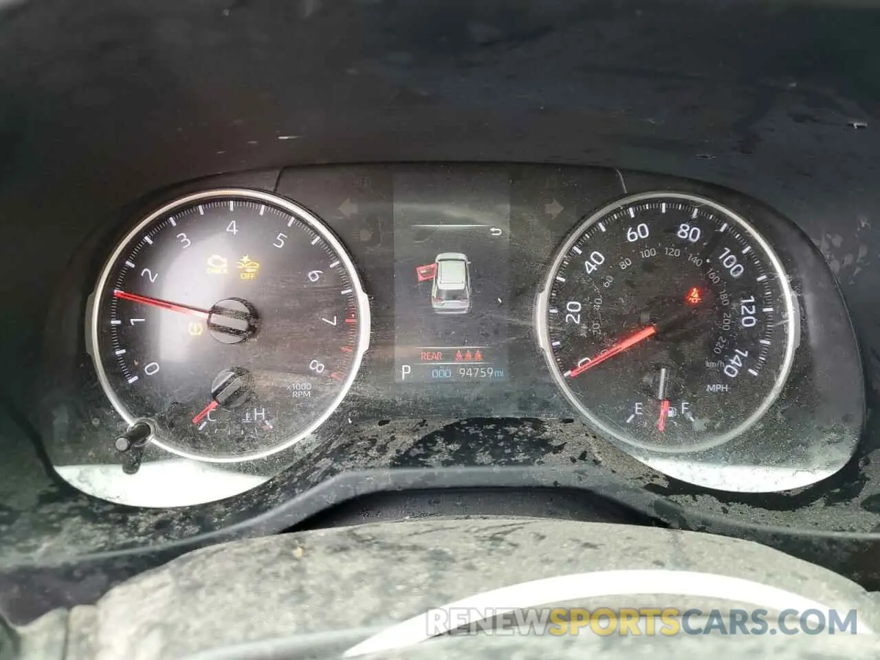9 Фотография поврежденного автомобиля JTMF1RFVXKJ009512 TOYOTA RAV4 2019