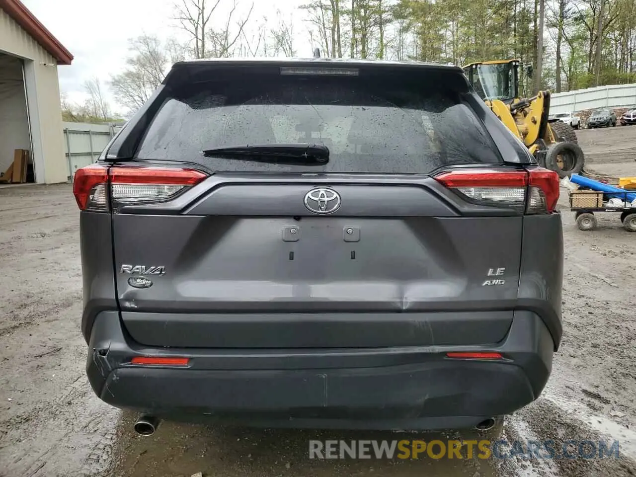 6 Photograph of a damaged car JTMF1RFVXKJ010725 TOYOTA RAV4 2019