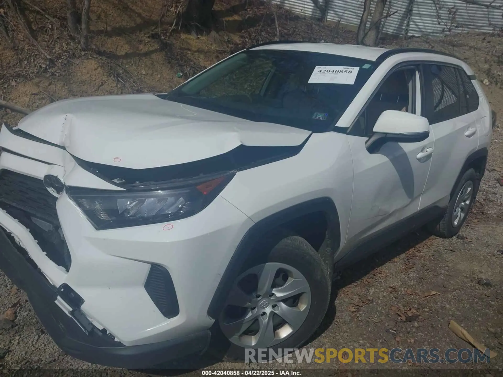 2 Фотография поврежденного автомобиля JTMG1RFV0KD043865 TOYOTA RAV4 2019