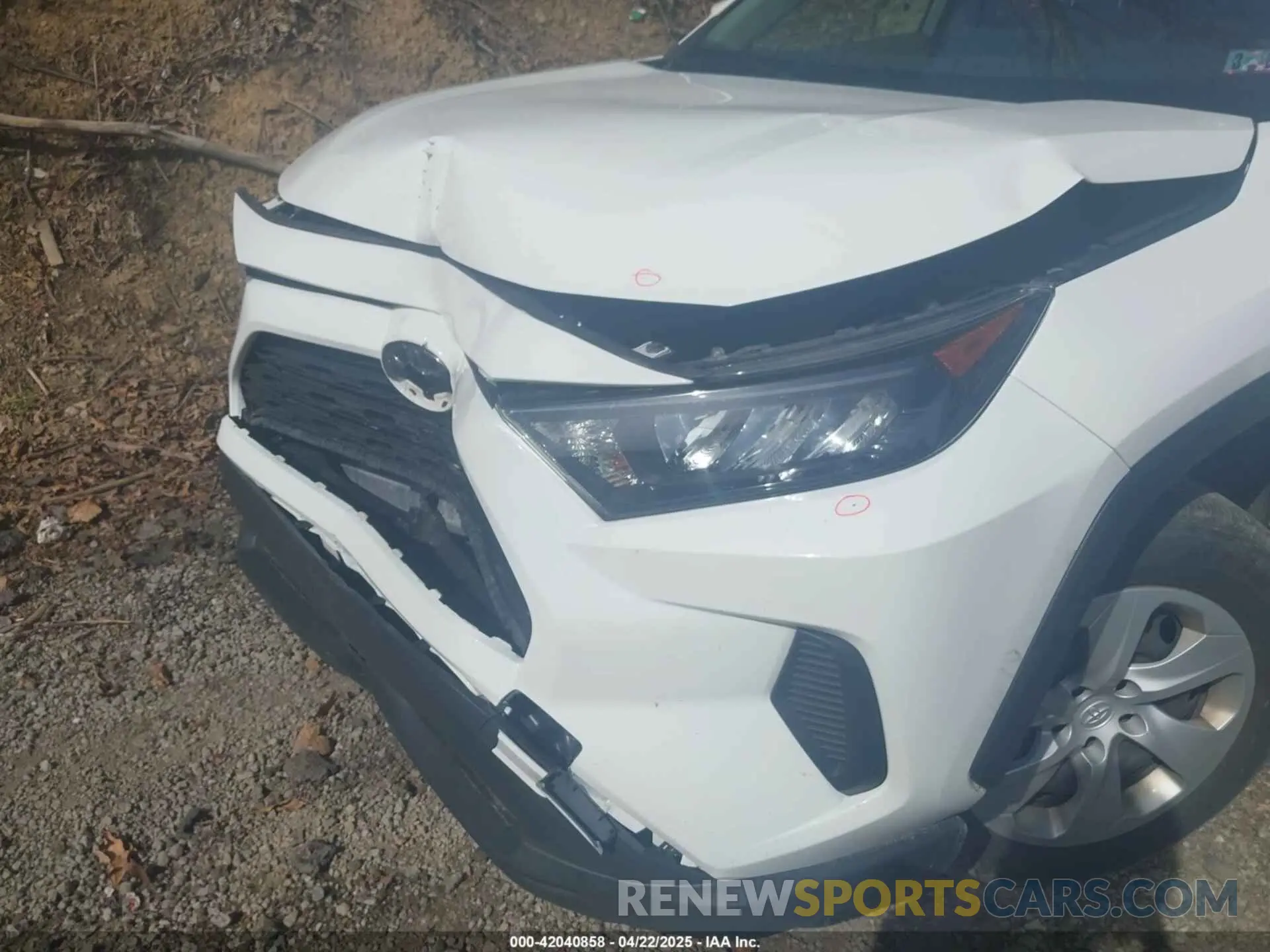 22 Фотография поврежденного автомобиля JTMG1RFV0KD043865 TOYOTA RAV4 2019