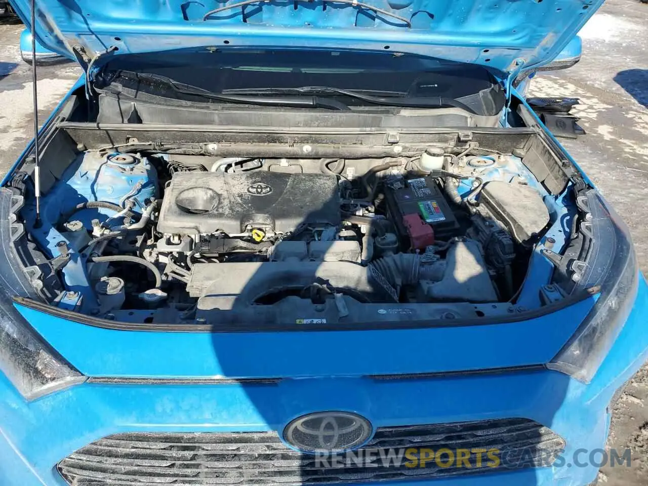 13 Photograph of a damaged car JTMG1RFV1KD008686 TOYOTA RAV4 2019
