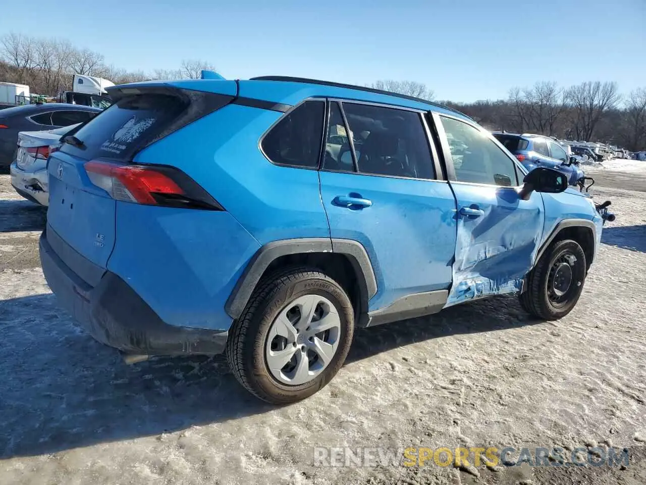3 Photograph of a damaged car JTMG1RFV1KD008686 TOYOTA RAV4 2019