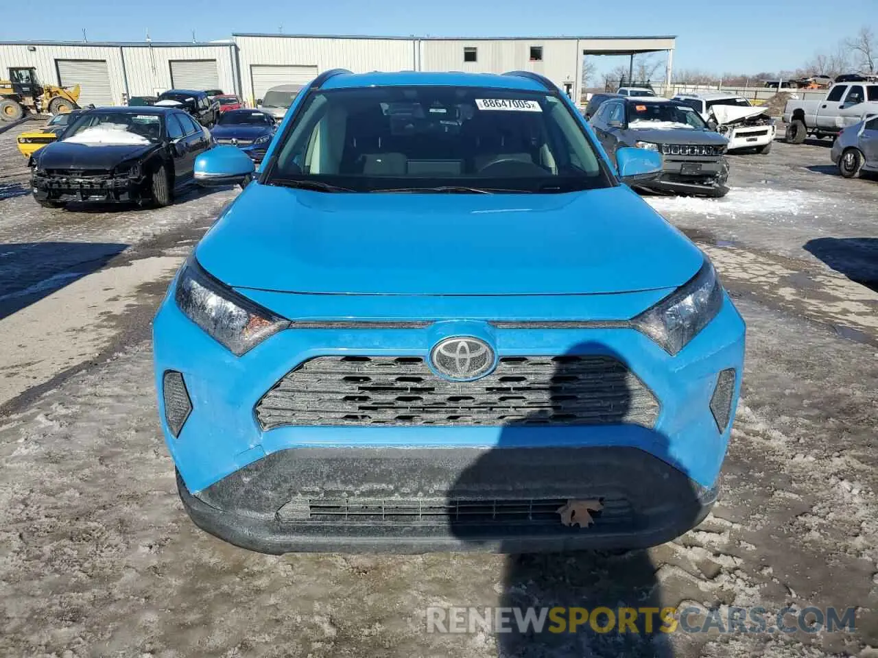 5 Photograph of a damaged car JTMG1RFV1KD008686 TOYOTA RAV4 2019