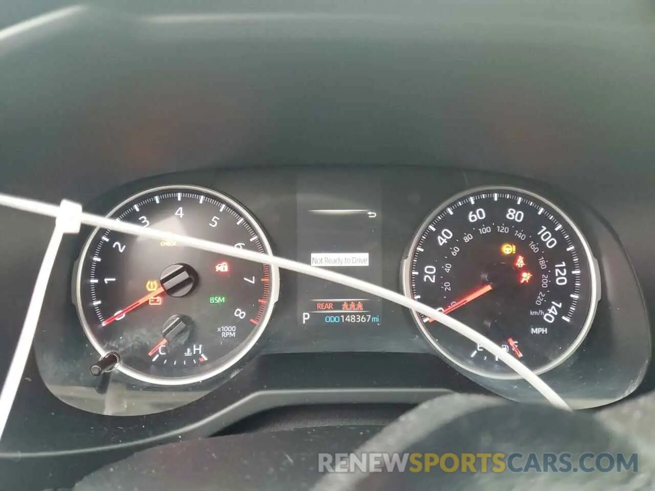 9 Photograph of a damaged car JTMG1RFV1KD008686 TOYOTA RAV4 2019