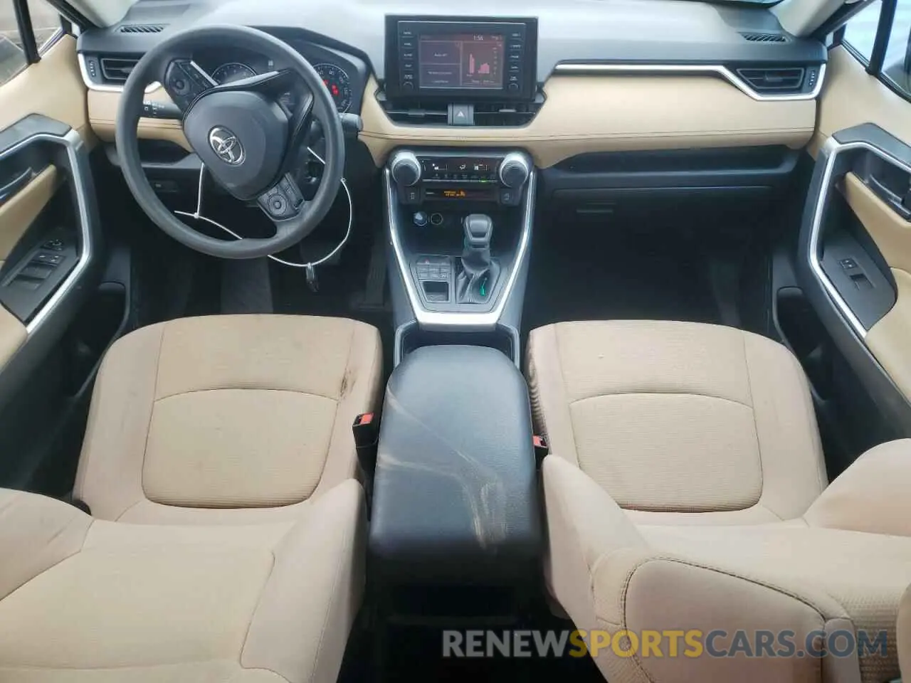 8 Photograph of a damaged car JTMG1RFV1KJ010987 TOYOTA RAV4 2019
