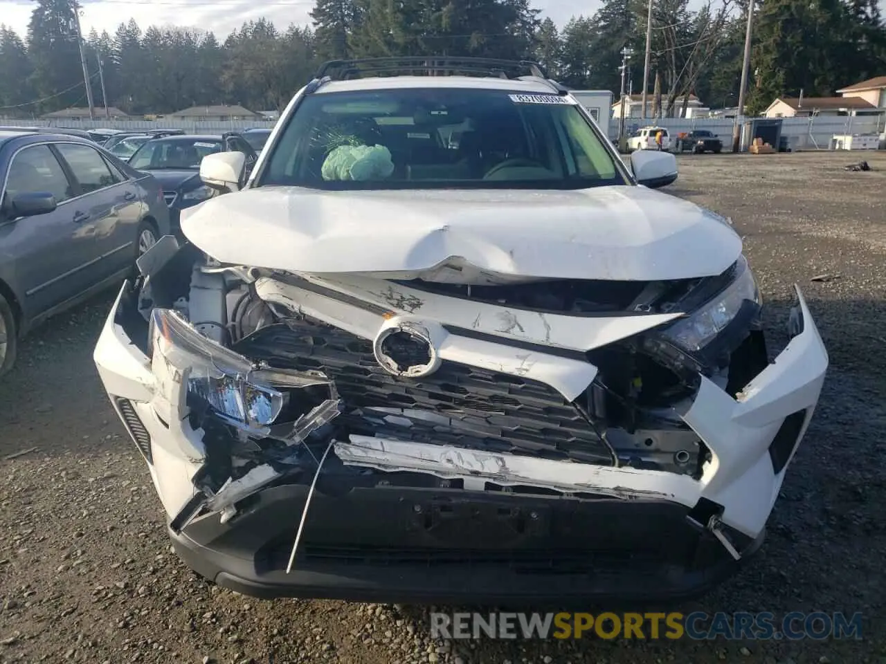 5 Photograph of a damaged car JTMG1RFV2KD019213 TOYOTA RAV4 2019