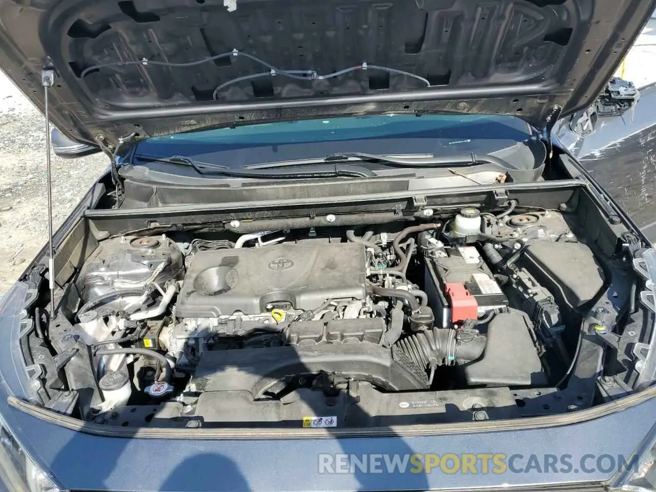 12 Фотография поврежденного автомобиля JTMG1RFV2KD511482 TOYOTA RAV4 2019