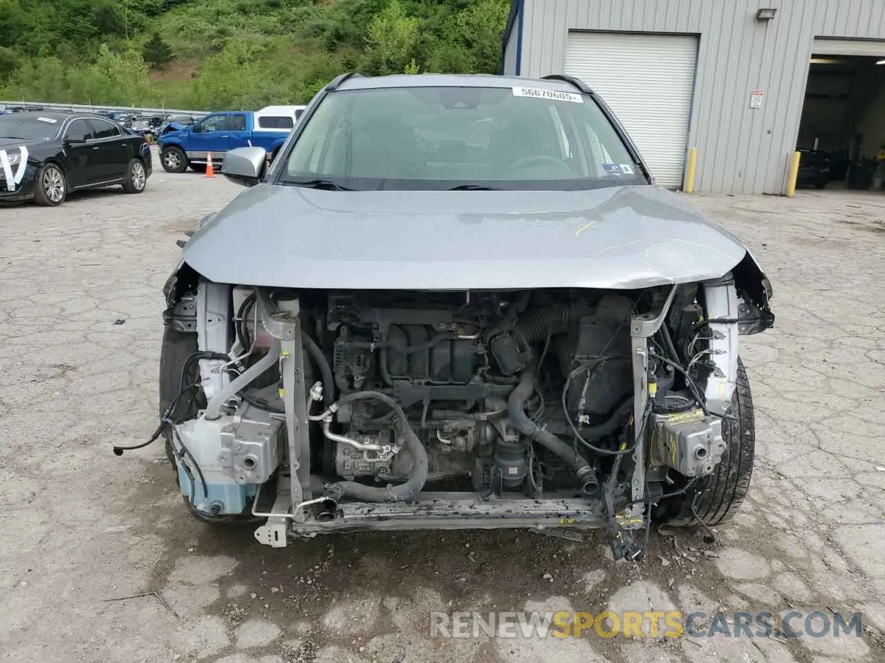 5 Фотография поврежденного автомобиля JTMG1RFV2KD514897 TOYOTA RAV4 2019