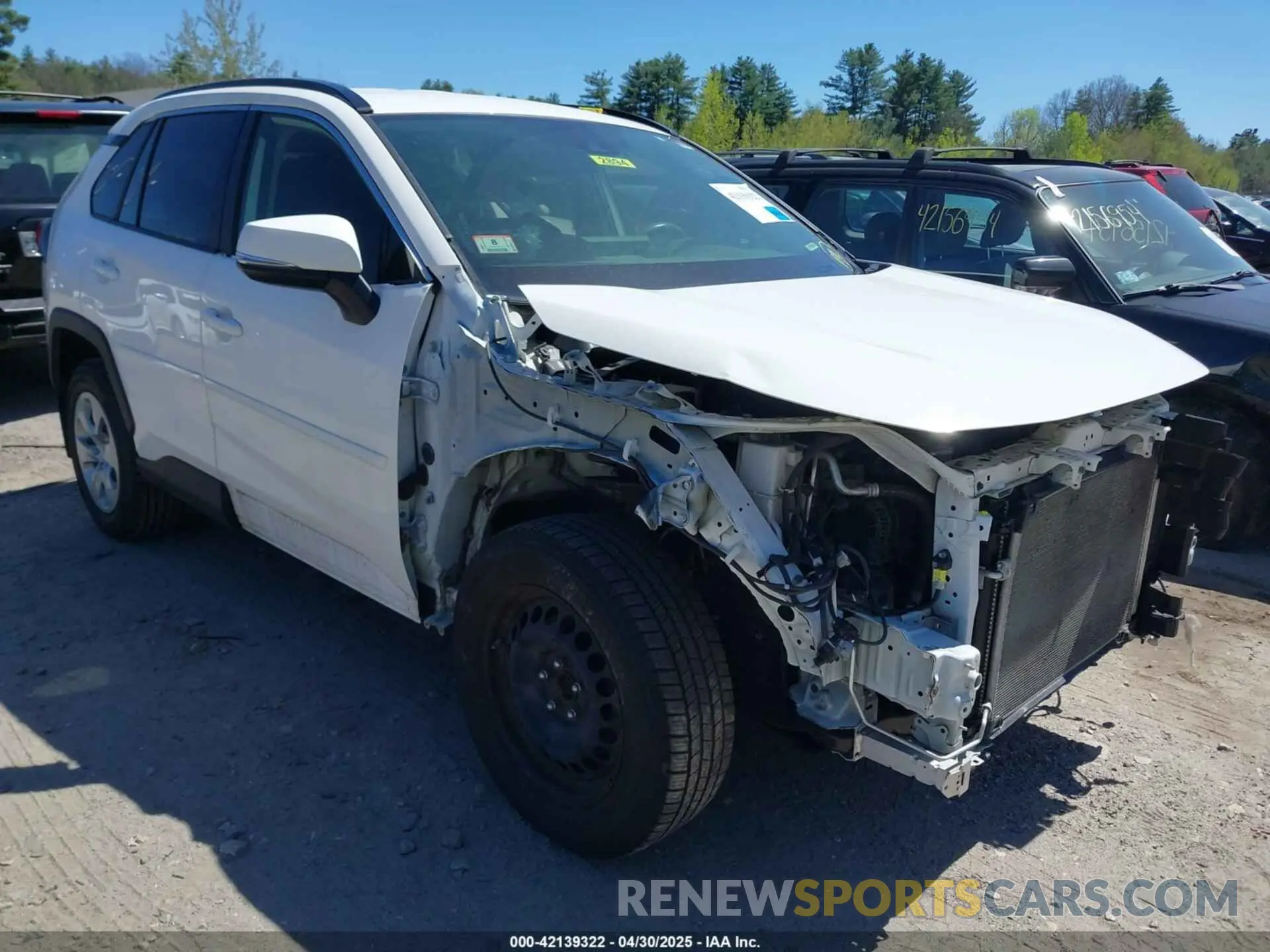 1 Фотография поврежденного автомобиля JTMG1RFV3KD007040 TOYOTA RAV4 2019