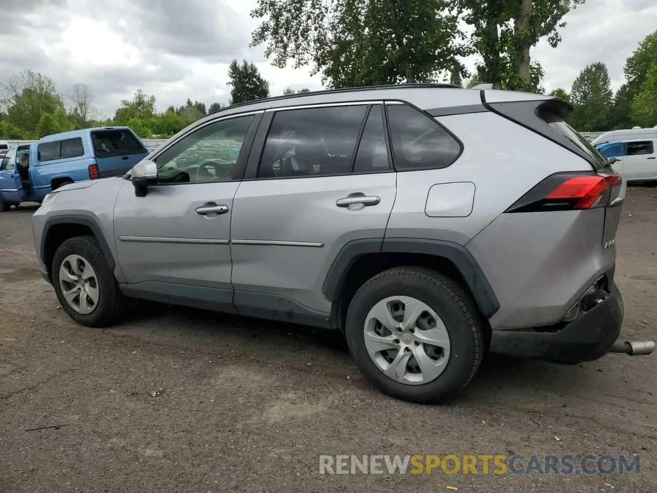 2 Фотография поврежденного автомобиля JTMG1RFV4KD004180 TOYOTA RAV4 2019