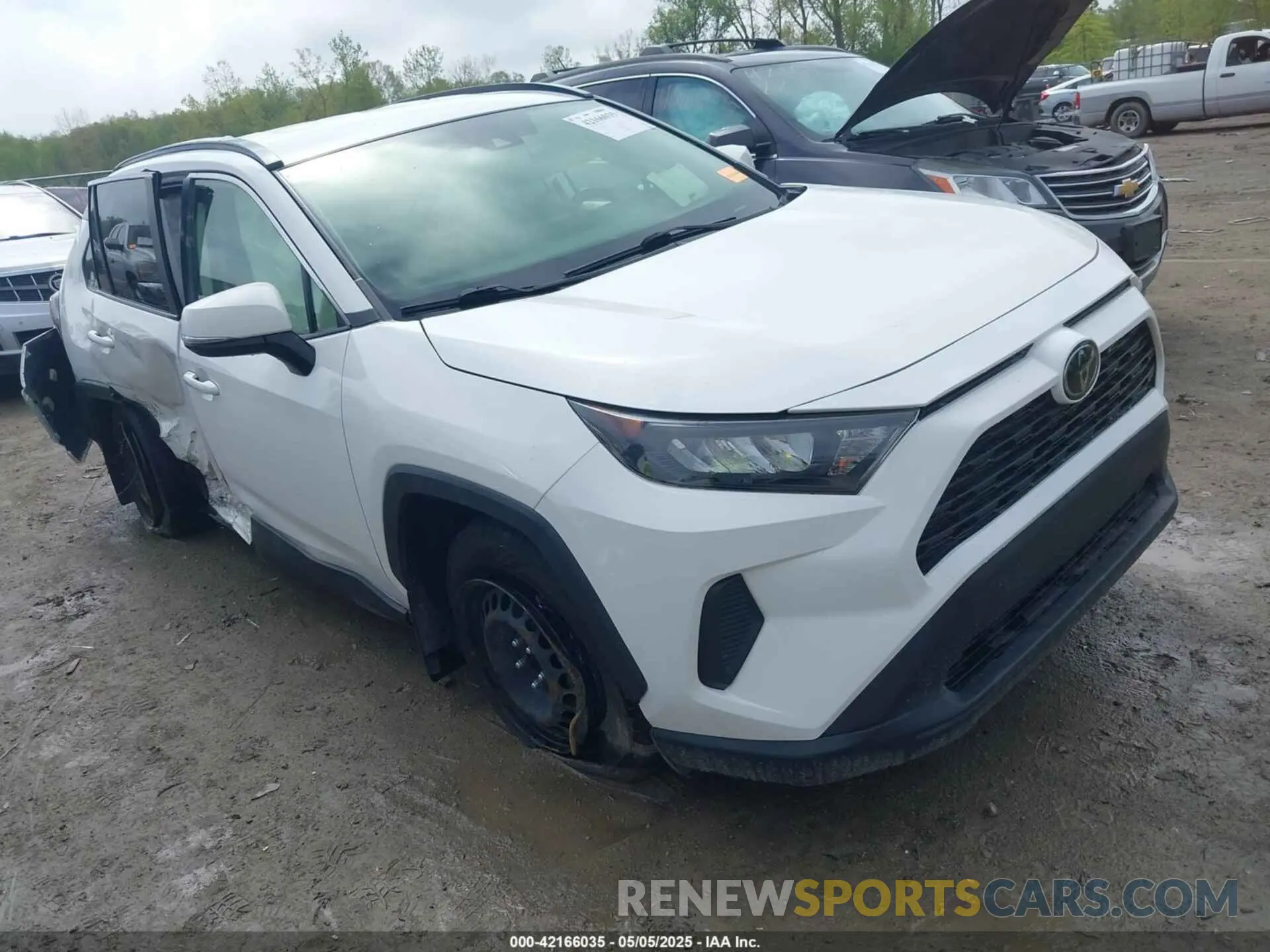 1 Фотография поврежденного автомобиля JTMG1RFV4KD022825 TOYOTA RAV4 2019