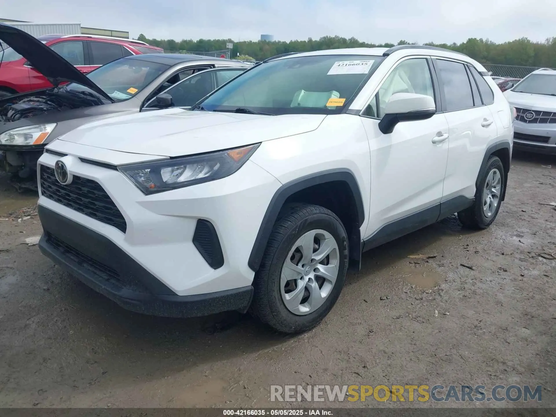 2 Фотография поврежденного автомобиля JTMG1RFV4KD022825 TOYOTA RAV4 2019