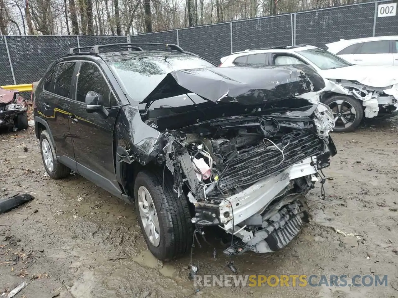 1 Фотография поврежденного автомобиля JTMG1RFV4KJ025385 TOYOTA RAV4 2019