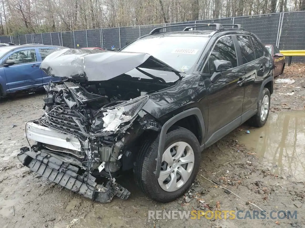 2 Фотография поврежденного автомобиля JTMG1RFV4KJ025385 TOYOTA RAV4 2019