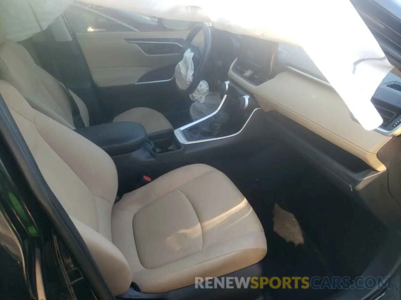 5 Фотография поврежденного автомобиля JTMG1RFV4KJ025385 TOYOTA RAV4 2019