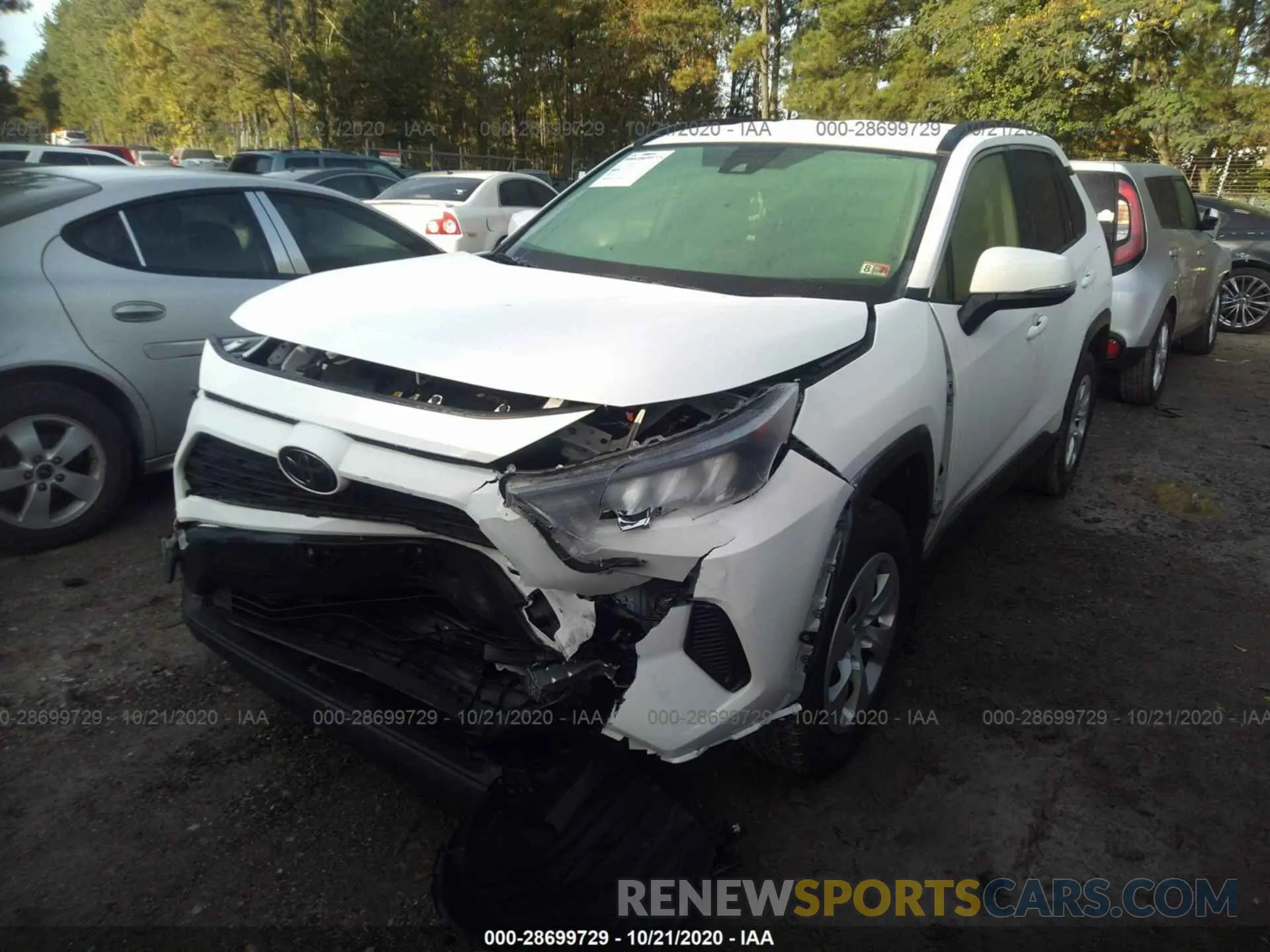 2 Photograph of a damaged car JTMG1RFV5KD031730 TOYOTA RAV4 2019