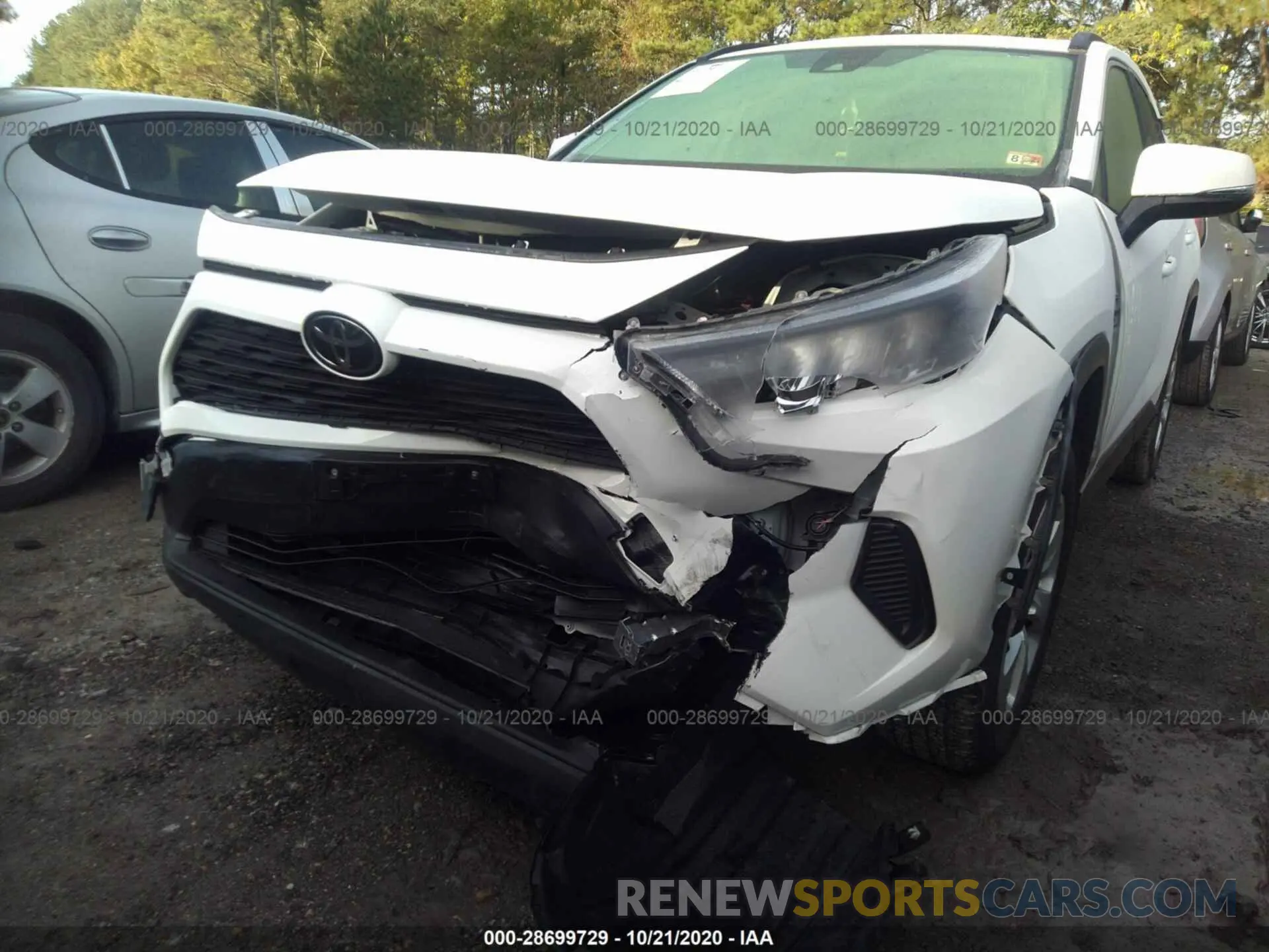 6 Photograph of a damaged car JTMG1RFV5KD031730 TOYOTA RAV4 2019