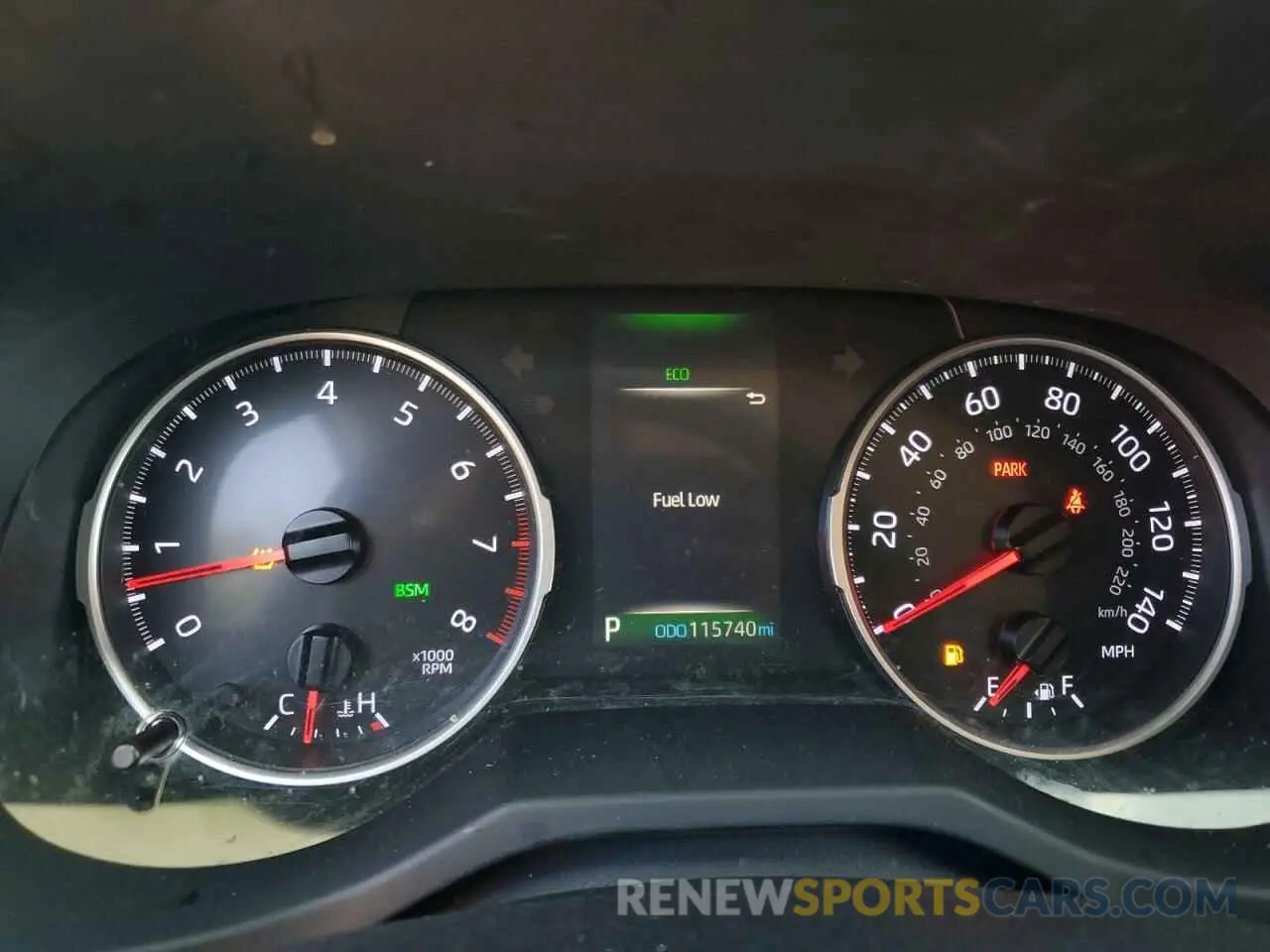 9 Photograph of a damaged car JTMG1RFV5KJ007302 TOYOTA RAV4 2019