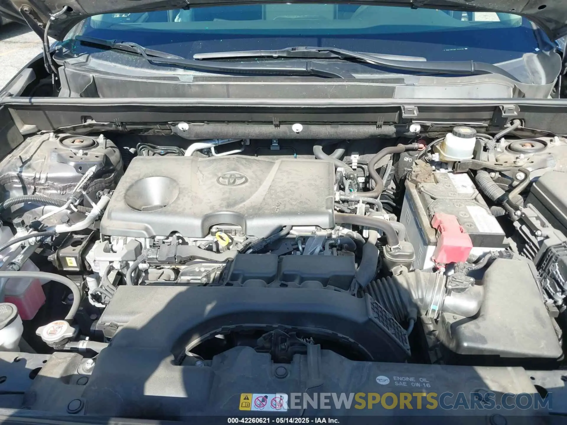 10 Фотография поврежденного автомобиля JTMG1RFV5KJ010605 TOYOTA RAV4 2019