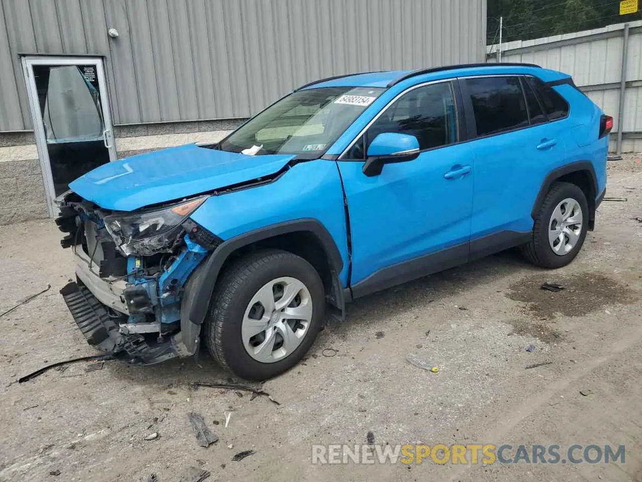 1 Фотография поврежденного автомобиля JTMG1RFV7KD006621 TOYOTA RAV4 2019