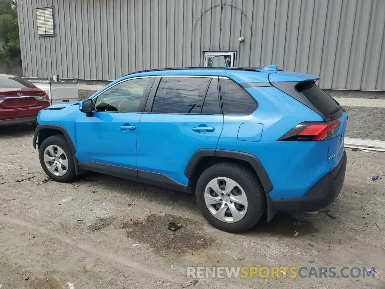 2 Фотография поврежденного автомобиля JTMG1RFV7KD006621 TOYOTA RAV4 2019