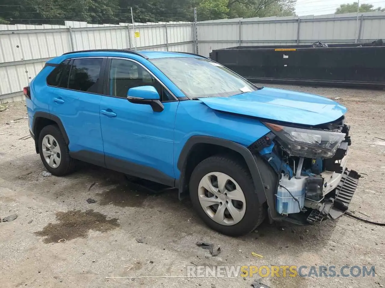 4 Фотография поврежденного автомобиля JTMG1RFV7KD006621 TOYOTA RAV4 2019