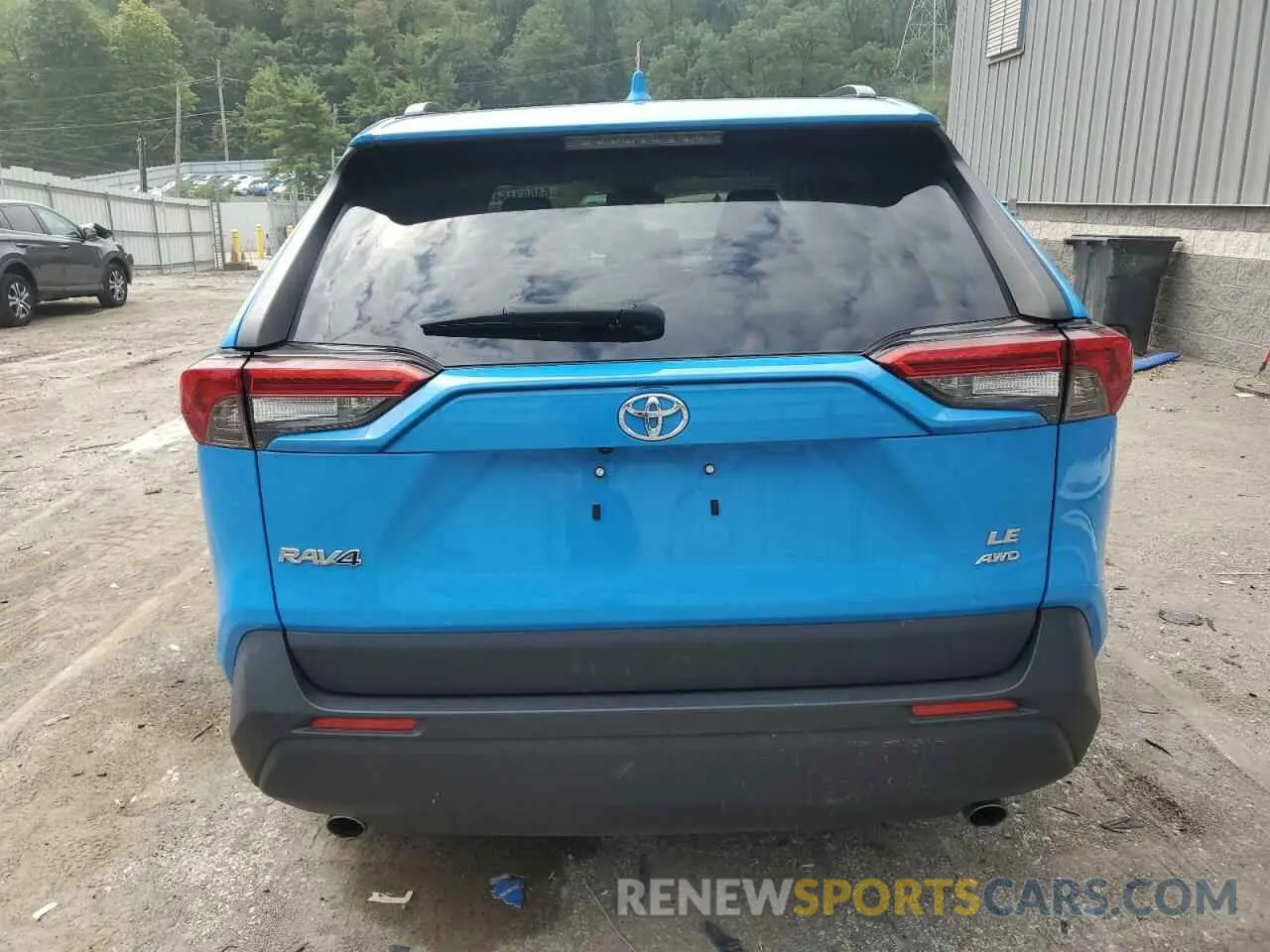 6 Фотография поврежденного автомобиля JTMG1RFV7KD006621 TOYOTA RAV4 2019
