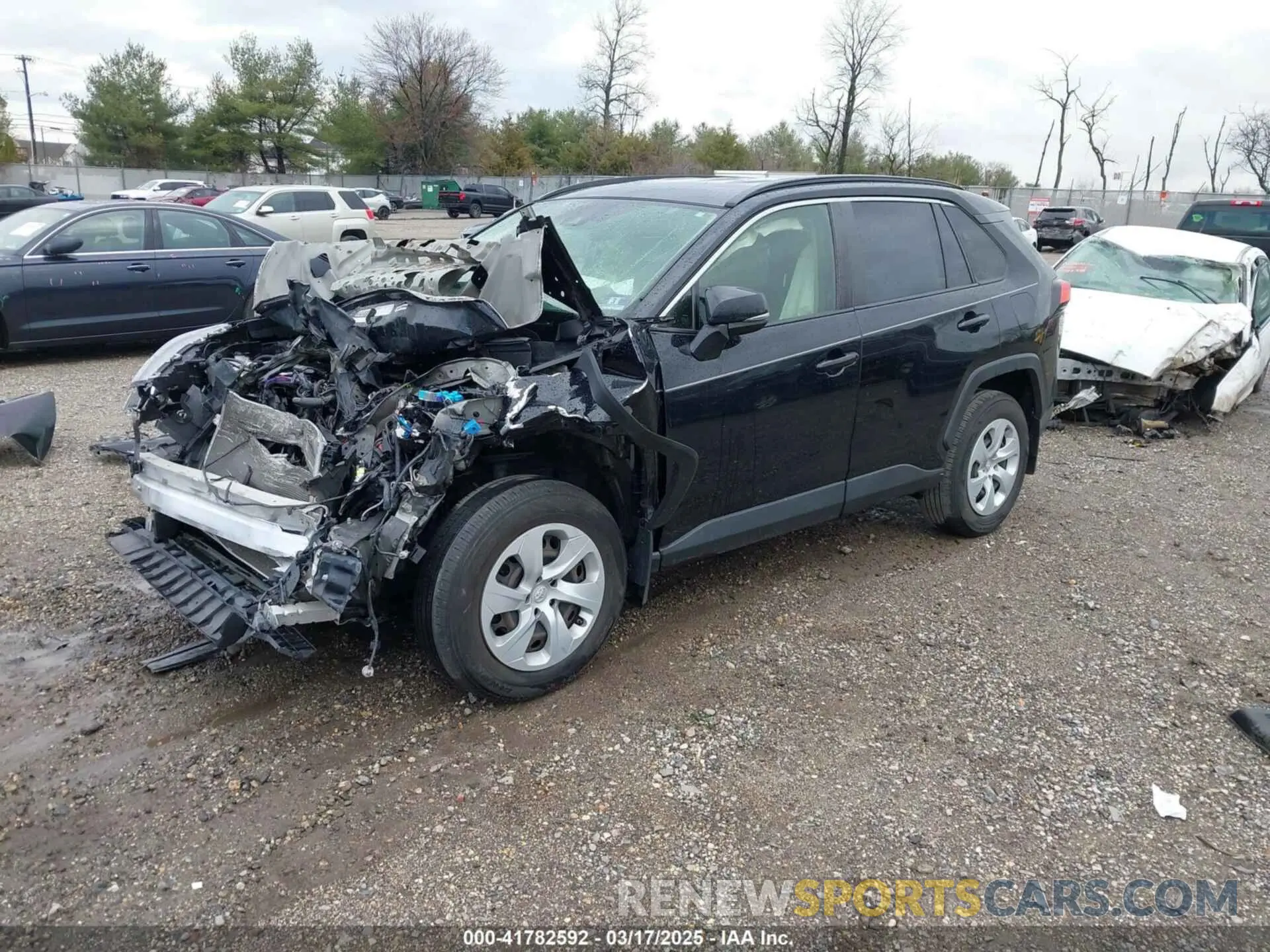2 Photograph of a damaged car JTMG1RFV7KJ002148 TOYOTA RAV4 2019