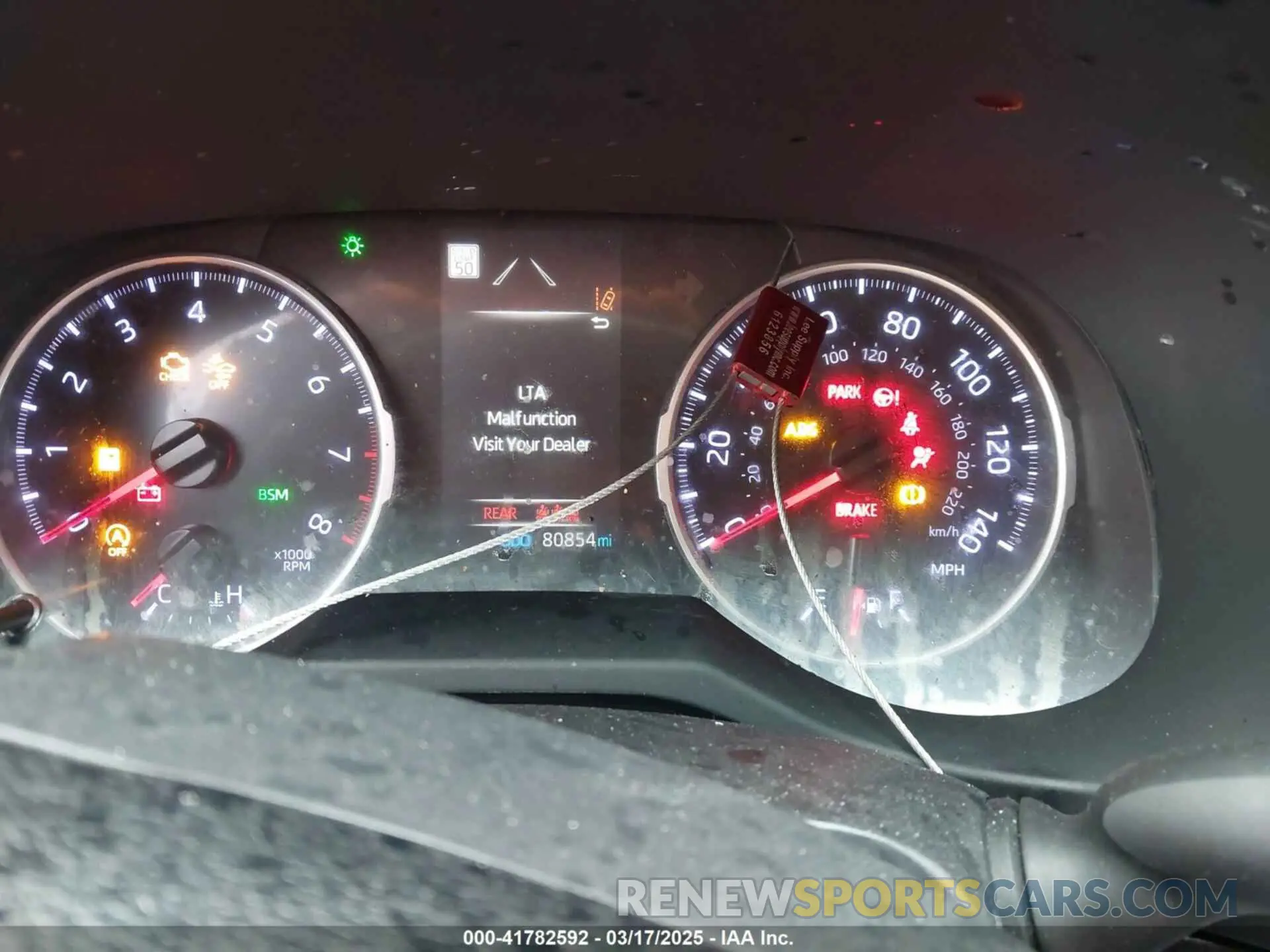 7 Photograph of a damaged car JTMG1RFV7KJ002148 TOYOTA RAV4 2019