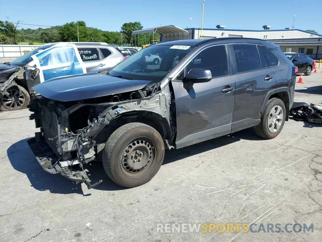 1 Фотография поврежденного автомобиля JTMG1RFV7KJ008225 TOYOTA RAV4 2019