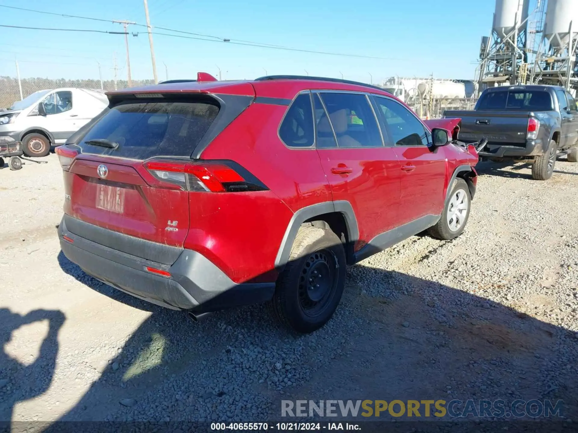 4 Photograph of a damaged car JTMG1RFV7KJ014994 TOYOTA RAV4 2019