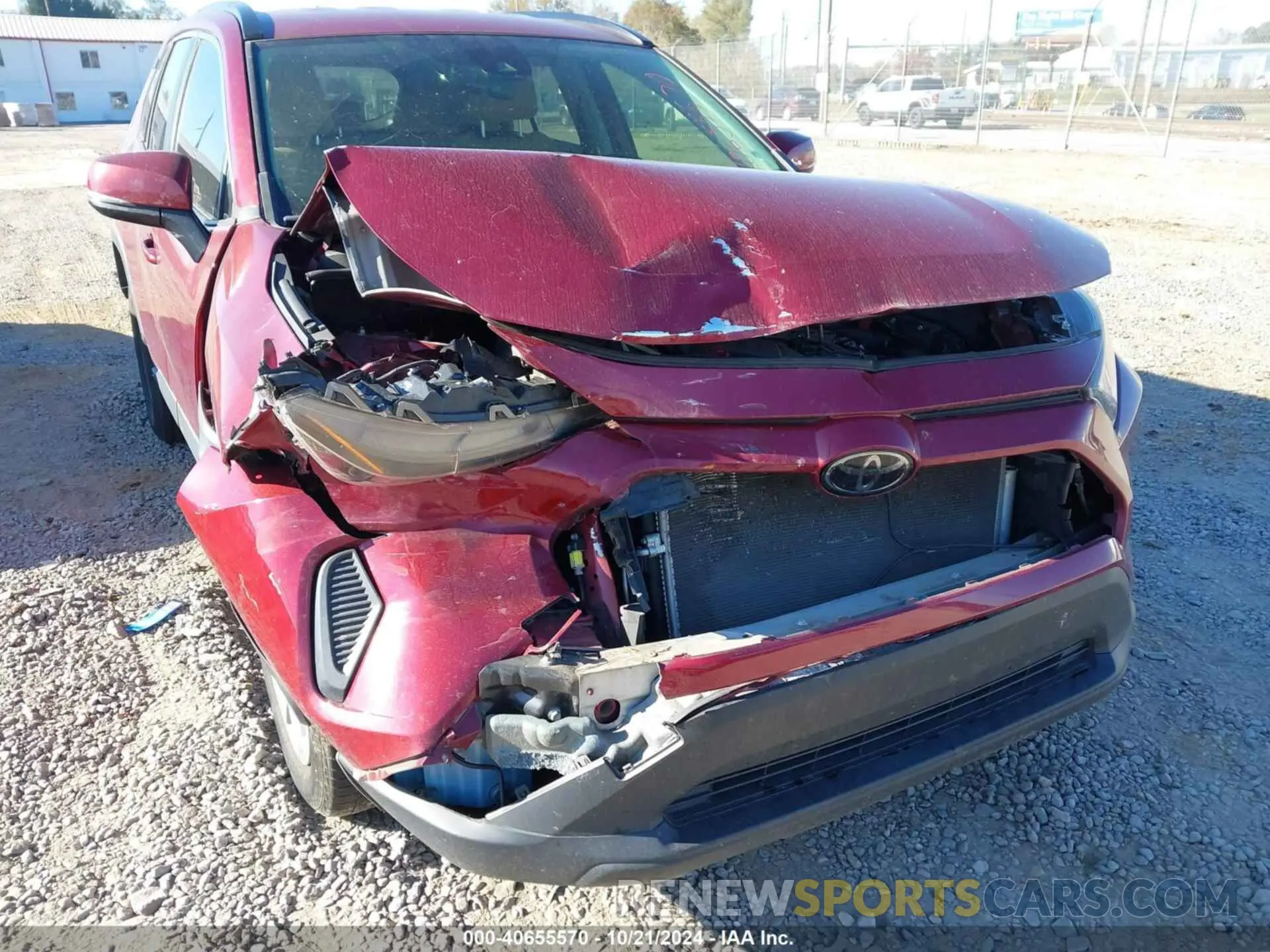 6 Photograph of a damaged car JTMG1RFV7KJ014994 TOYOTA RAV4 2019