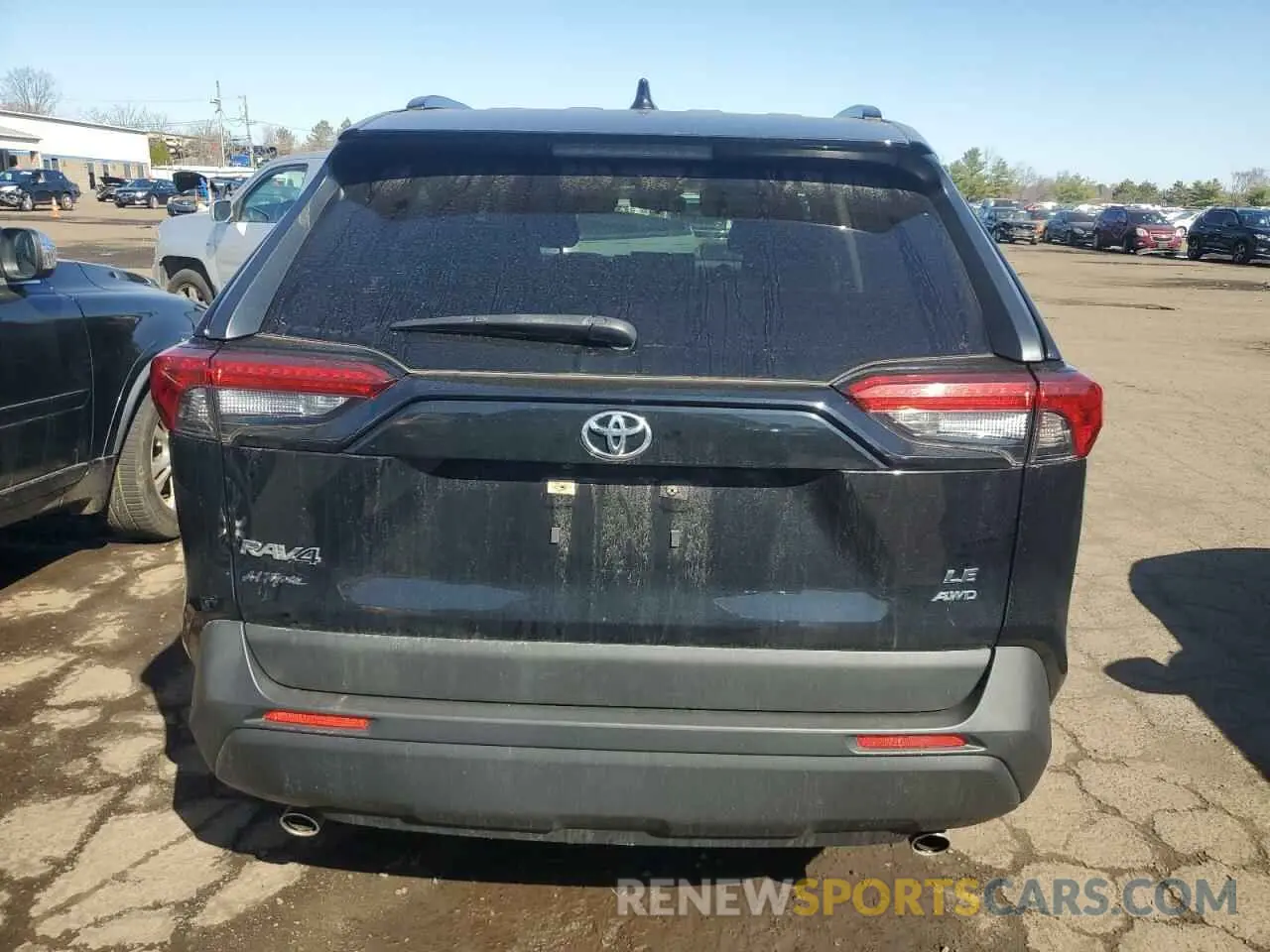 6 Фотография поврежденного автомобиля JTMG1RFV7KJ019385 TOYOTA RAV4 2019