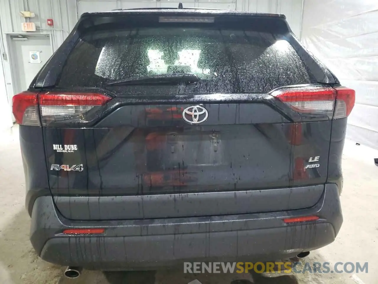 6 Фотография поврежденного автомобиля JTMG1RFVXKD504277 TOYOTA RAV4 2019