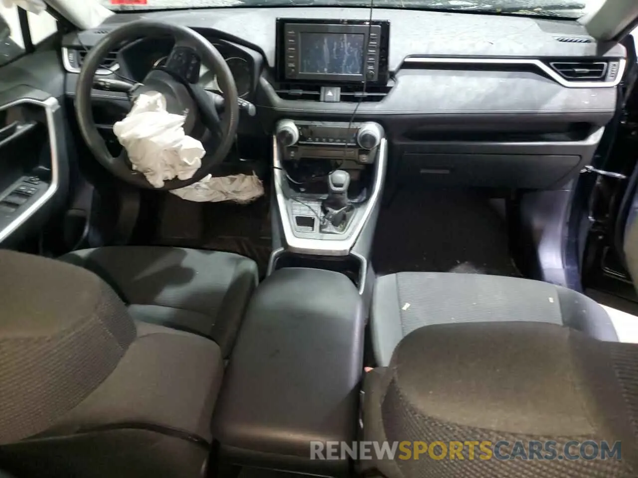 8 Фотография поврежденного автомобиля JTMG1RFVXKD504277 TOYOTA RAV4 2019