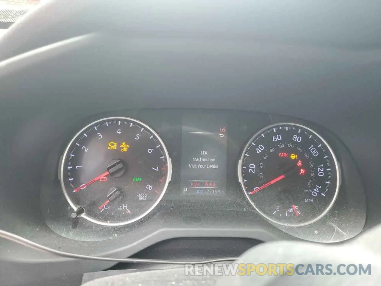9 Фотография поврежденного автомобиля JTMG1RFVXKD504277 TOYOTA RAV4 2019