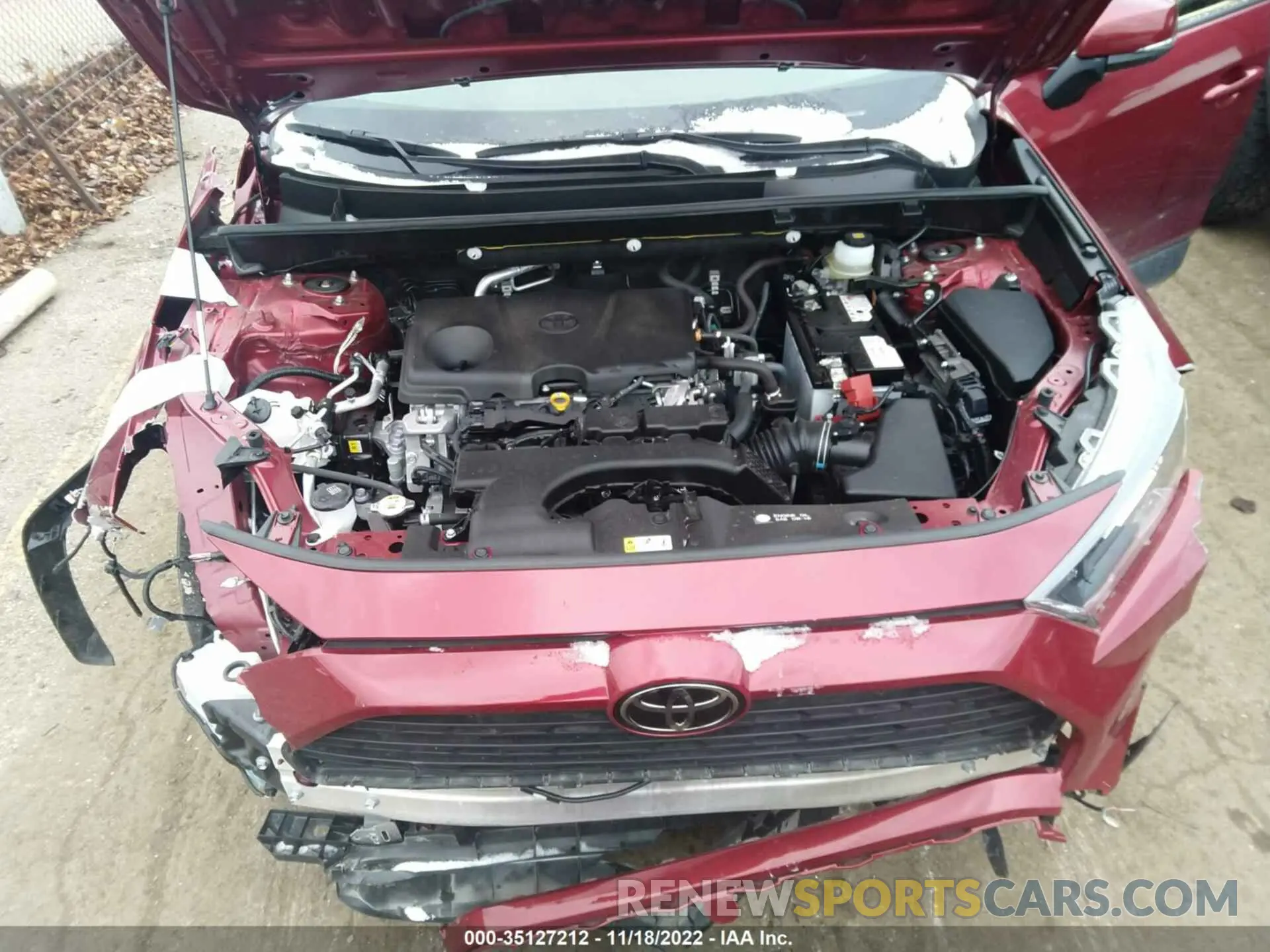 10 Фотография поврежденного автомобиля JTMG1RFVXKJ020255 TOYOTA RAV4 2019