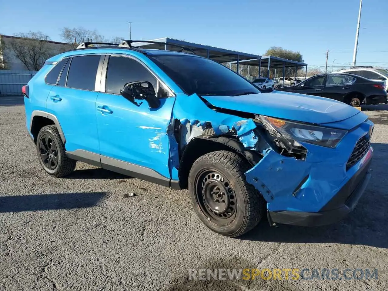 4 Фотография поврежденного автомобиля JTMH1RFV0KD014547 TOYOTA RAV4 2019