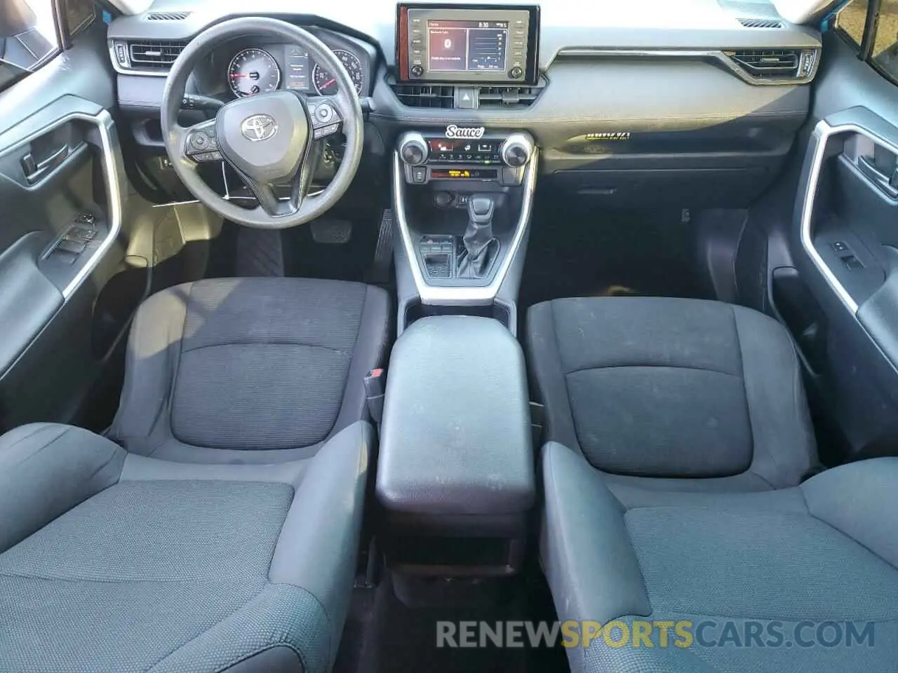 8 Фотография поврежденного автомобиля JTMH1RFV0KD014547 TOYOTA RAV4 2019
