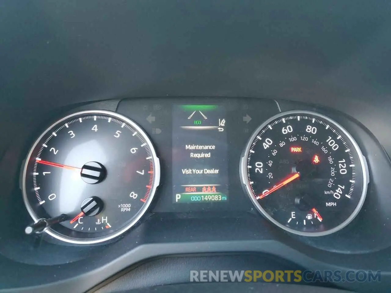 9 Фотография поврежденного автомобиля JTMH1RFV0KD014547 TOYOTA RAV4 2019