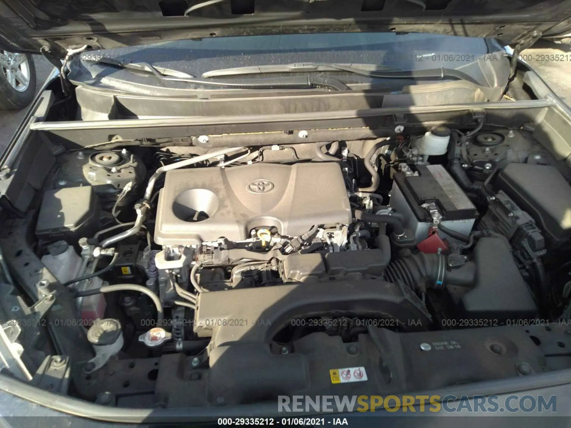 10 Photograph of a damaged car JTMH1RFV2KD009530 TOYOTA RAV4 2019