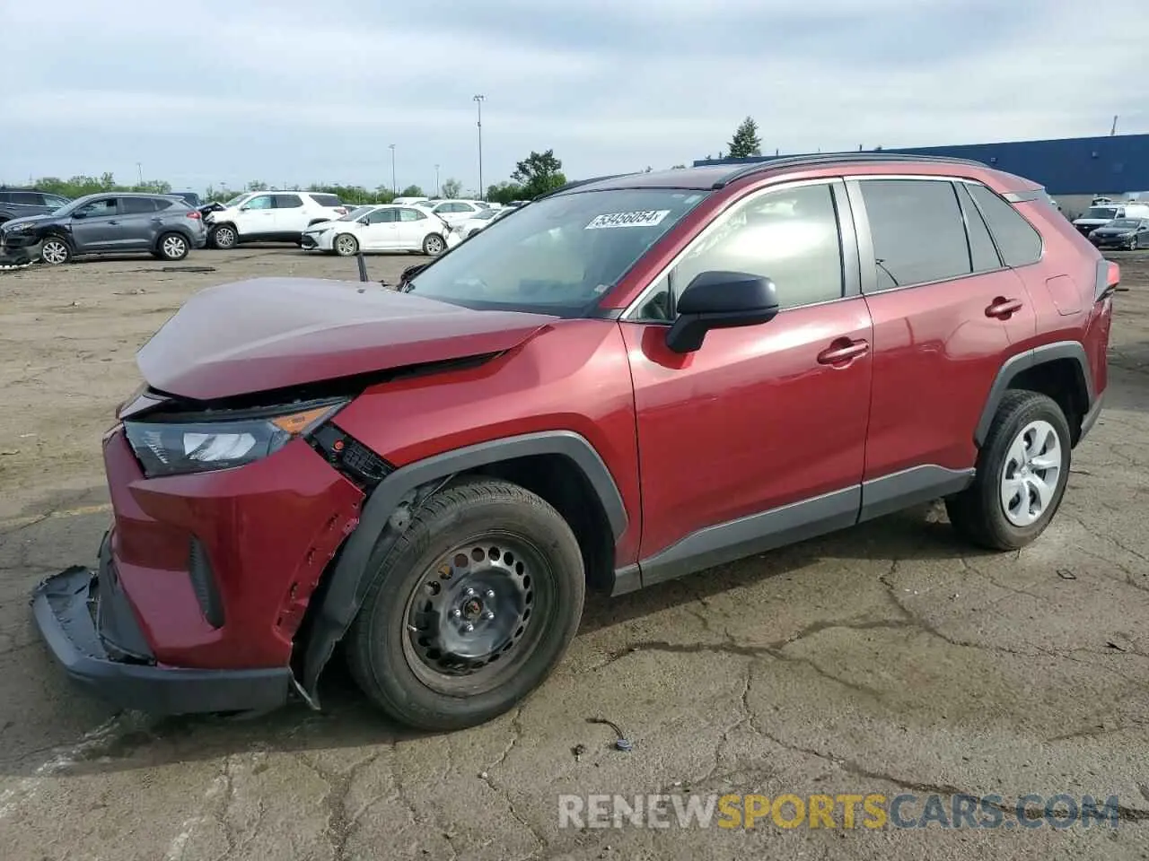 1 Фотография поврежденного автомобиля JTMH1RFV2KD013660 TOYOTA RAV4 2019