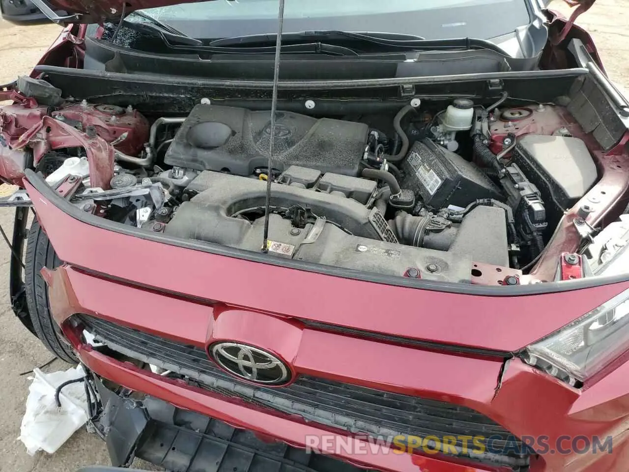 12 Фотография поврежденного автомобиля JTMH1RFV2KD013660 TOYOTA RAV4 2019
