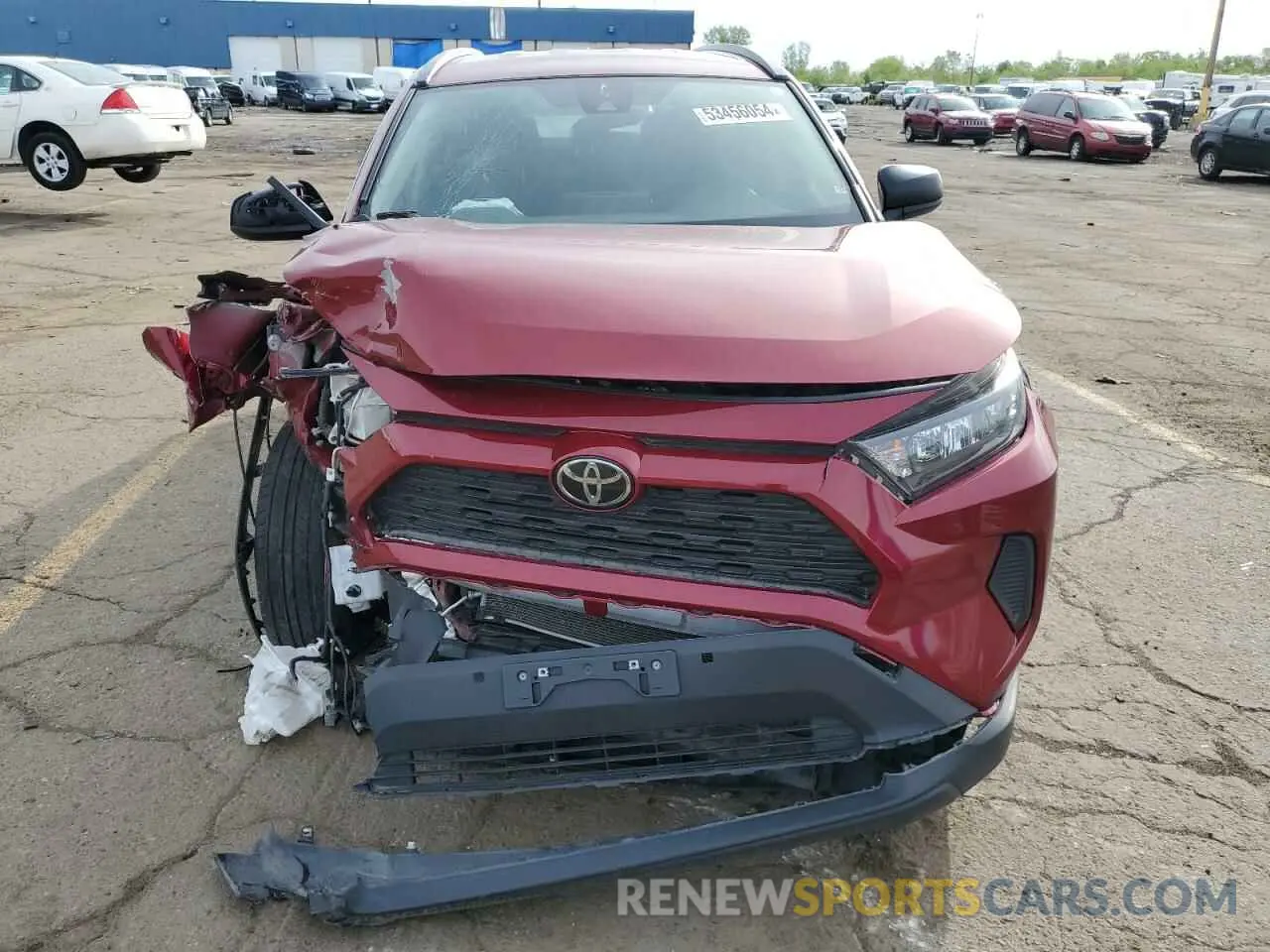 5 Фотография поврежденного автомобиля JTMH1RFV2KD013660 TOYOTA RAV4 2019