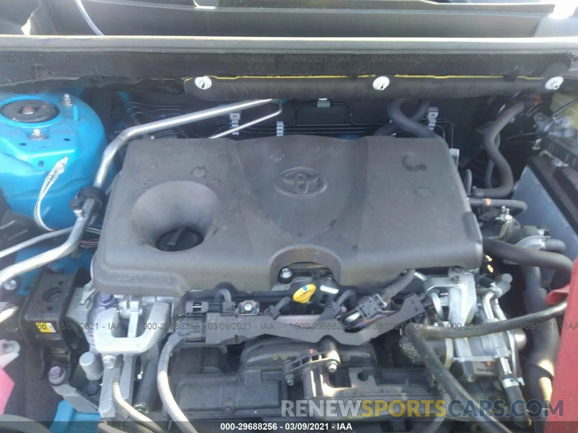 10 Photograph of a damaged car JTMH1RFV2KD014453 TOYOTA RAV4 2019