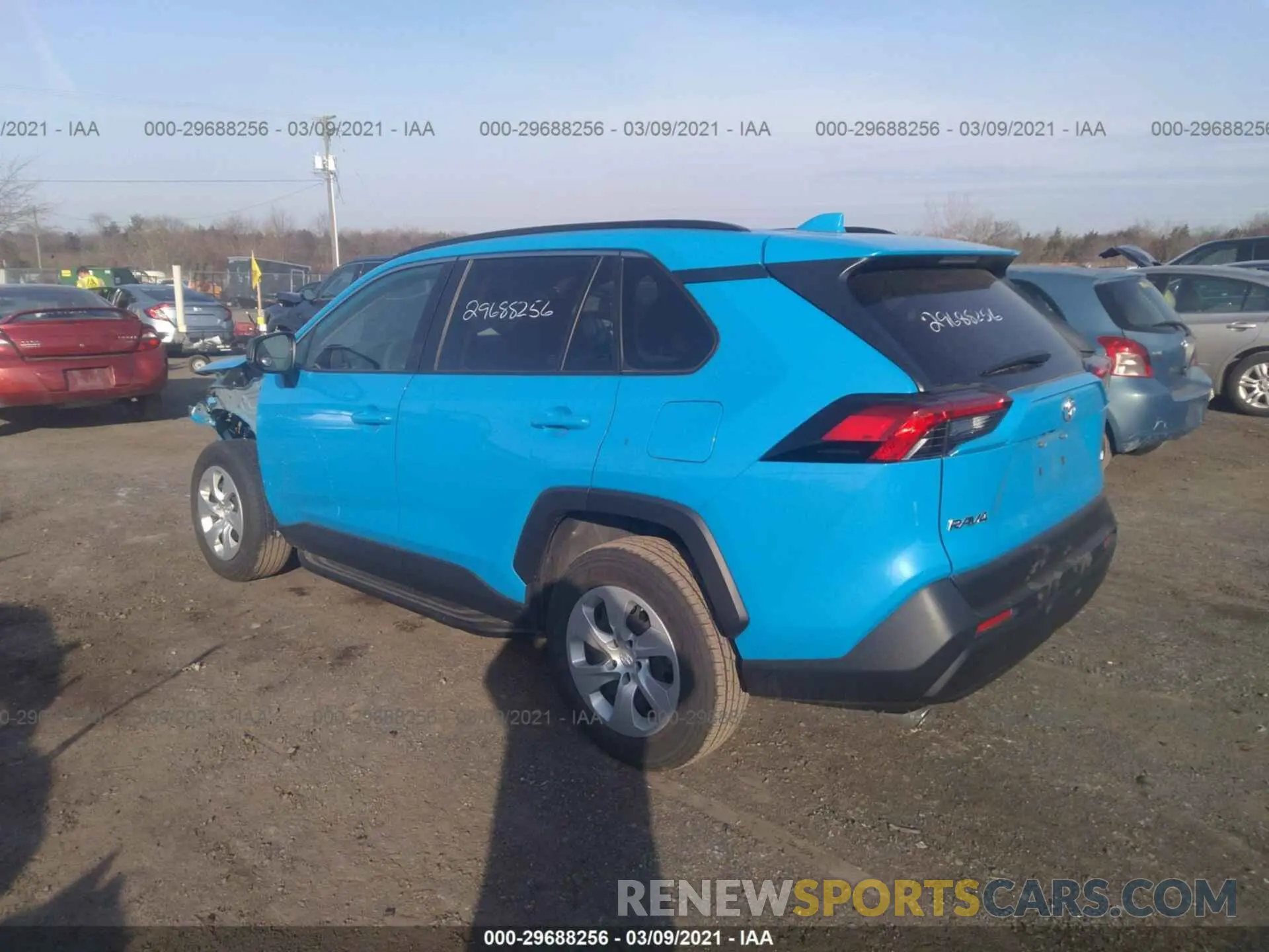 3 Photograph of a damaged car JTMH1RFV2KD014453 TOYOTA RAV4 2019