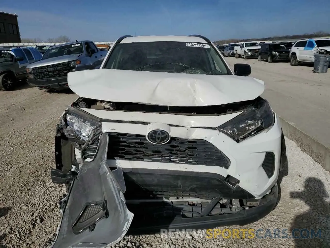 5 Фотография поврежденного автомобиля JTMH1RFV2KD516492 TOYOTA RAV4 2019