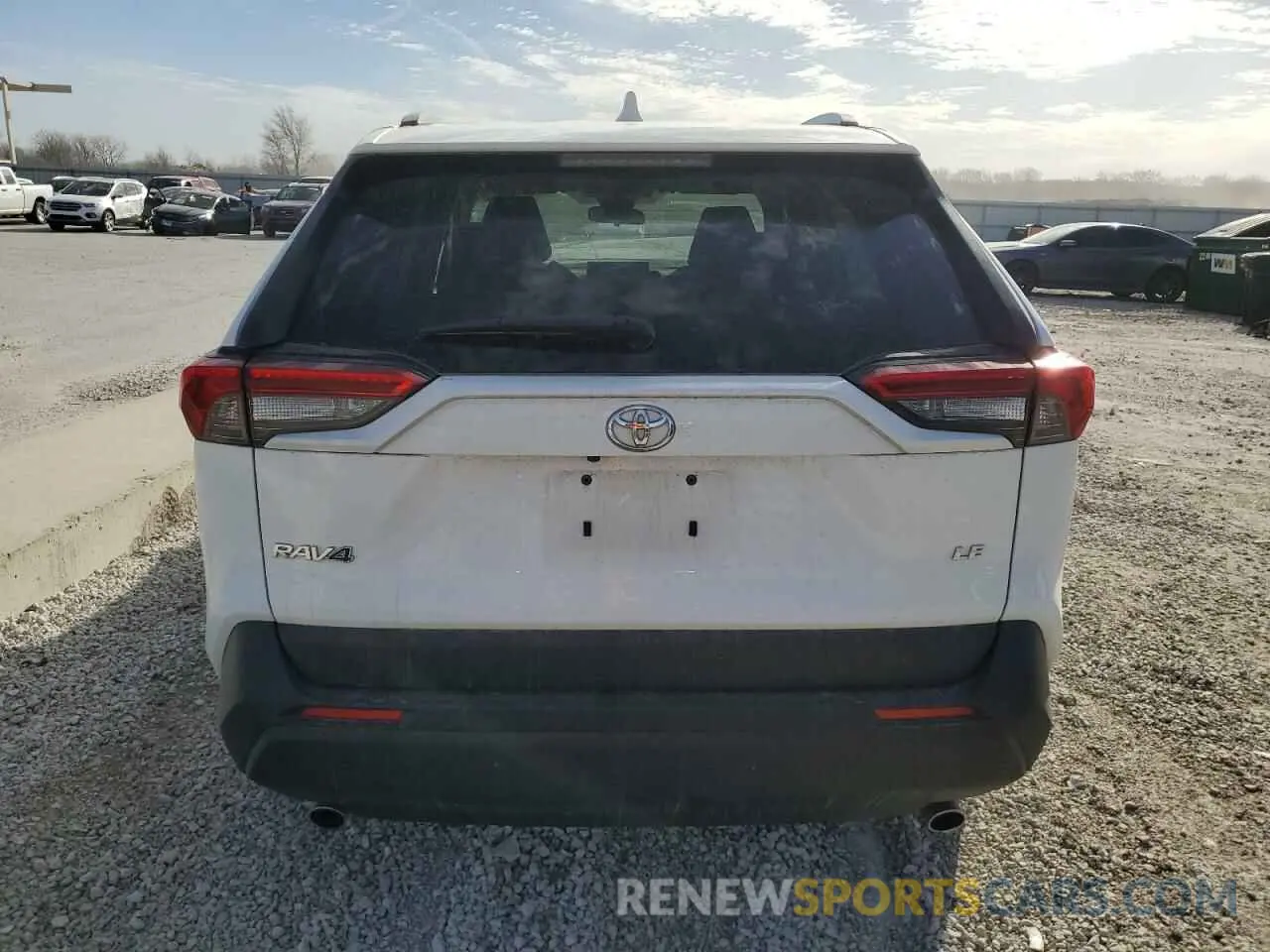6 Фотография поврежденного автомобиля JTMH1RFV2KD516492 TOYOTA RAV4 2019