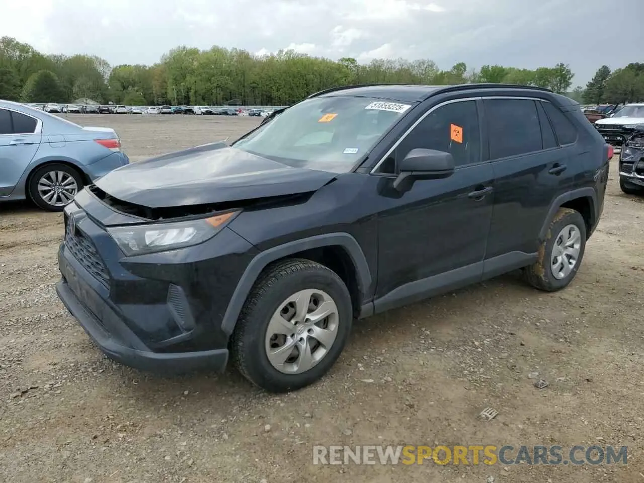 1 Photograph of a damaged car JTMH1RFV2KJ005270 TOYOTA RAV4 2019